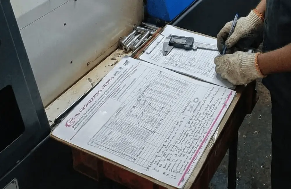 Dimensional Inspection Report Sample